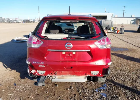 2016 Nissan Rogue S from USA, damaged, VIN KNMAT2MV7GP608323